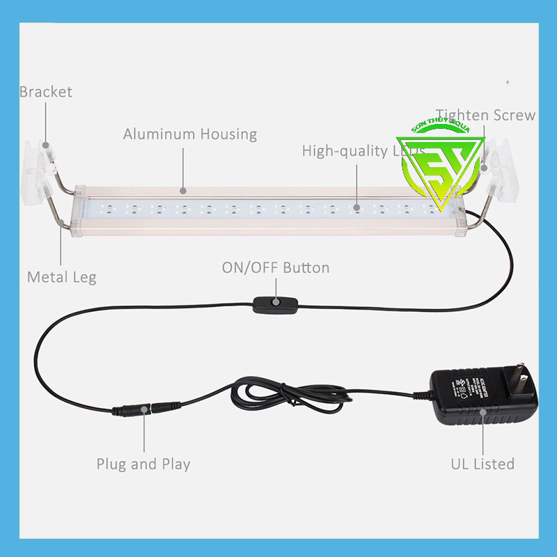 Đèn led bể cá/ thủy sinh  Sunsun ADE 200c,300c,400c,500c,700c,900c