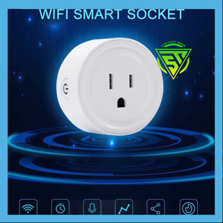 Ổ cắm wifi tuya - điều khiển từ xa qua điện thoại thông minh