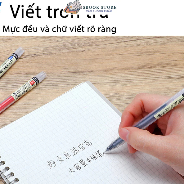 Bút gel Baoke - PC5028 - 2000m - Vô Địch Về Mực