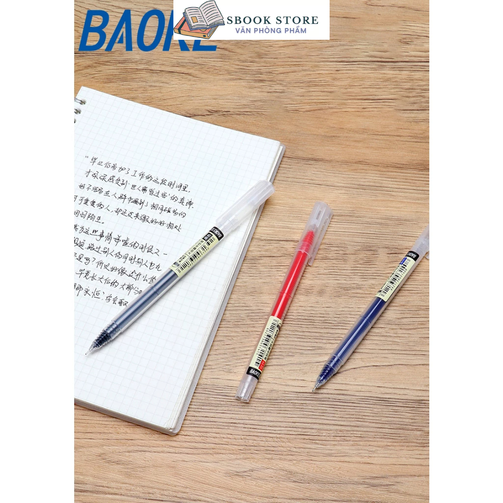 Bút gel Baoke - PC5028 - 2000m - Vô Địch Về Mực