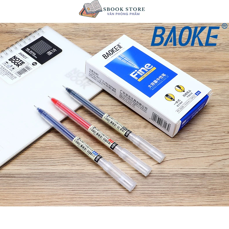 Bút gel Baoke - PC5028 - 2000m - Vô Địch Về Mực