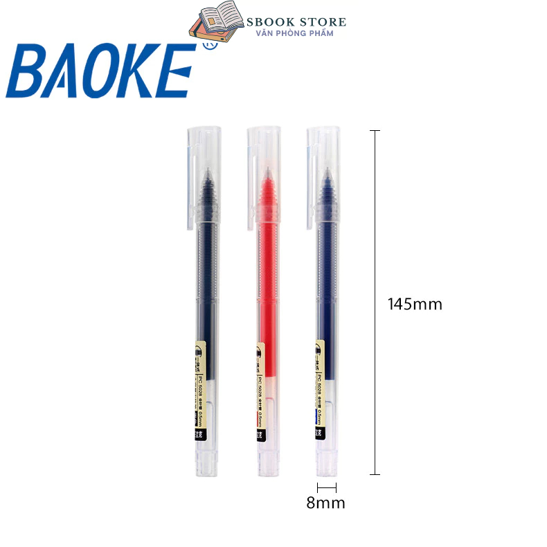 Bút gel Baoke - PC5028 - 2000m - Vô Địch Về Mực
