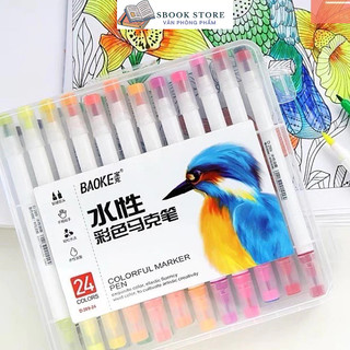 Brush Marker - Hộp bút lông màu hai đầu Baoke D289, Sản phẩm chất lượng, kiểm tra khi giao hàng