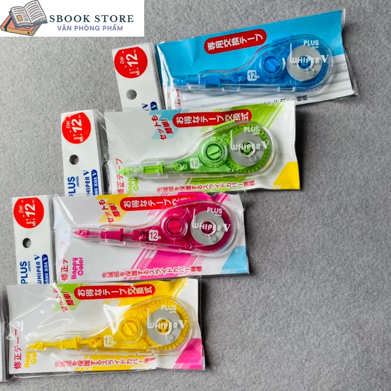 Băng xóa / Ruột xóa Plus dài Whiper V Happy Color WH – 105T