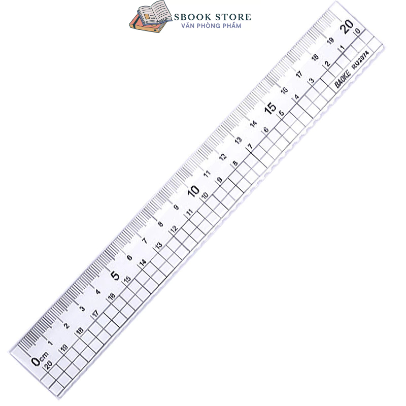 Thước kẻ 20cm Baoke Ru2074- Ru2020