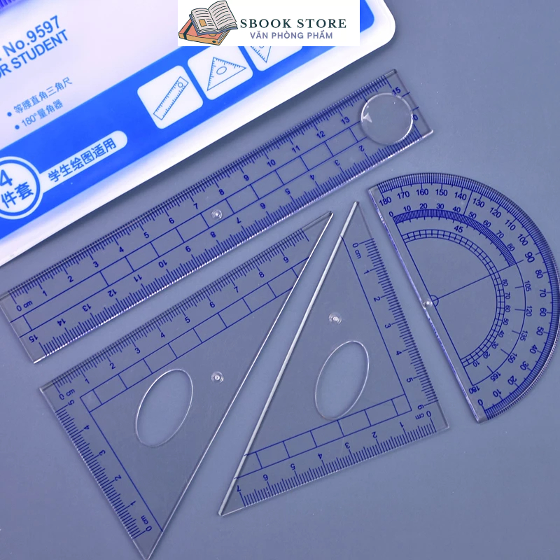 Thước kẻ 20cm Baoke Ru2074- Ru2020