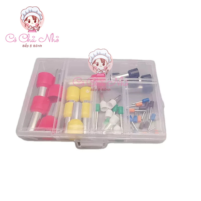 Bộ khuôn cắt đất sét hình tròn mini