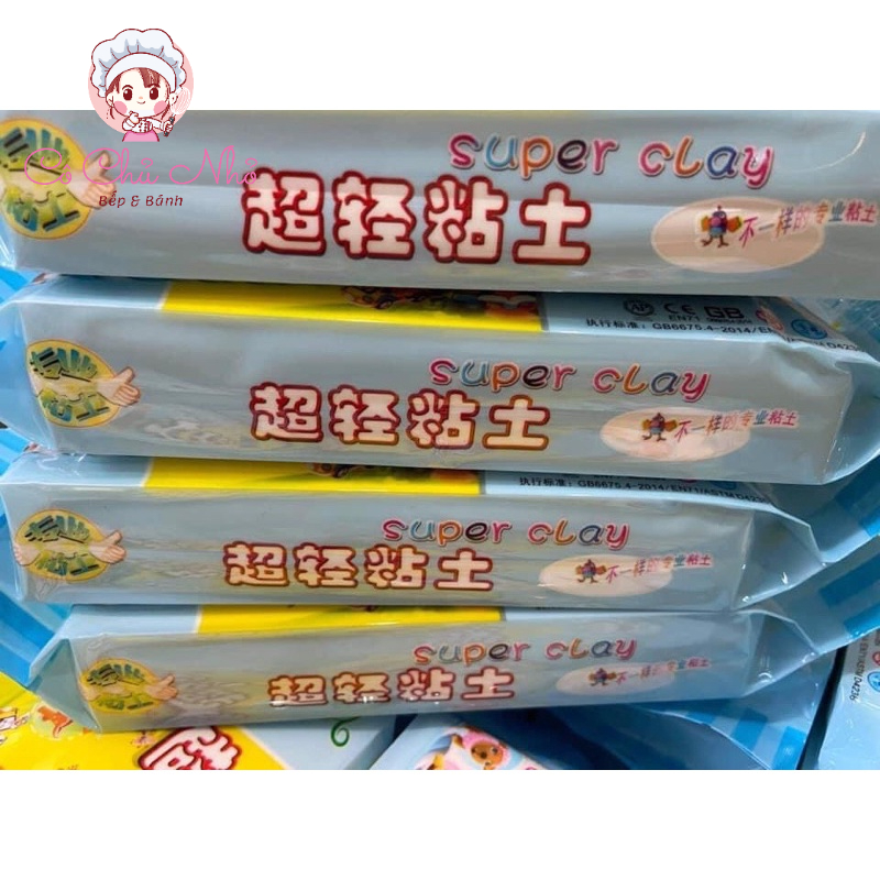 Đất sét Trung cao cấp  - Trắng gói 105gram