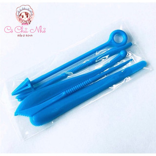 Bộ 5 dụng cụ tạo hình đất sét cơ bản làm đất sét nhẹ