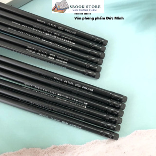Combo 12 Bút chì gỗ đen HB Baoke PL1678