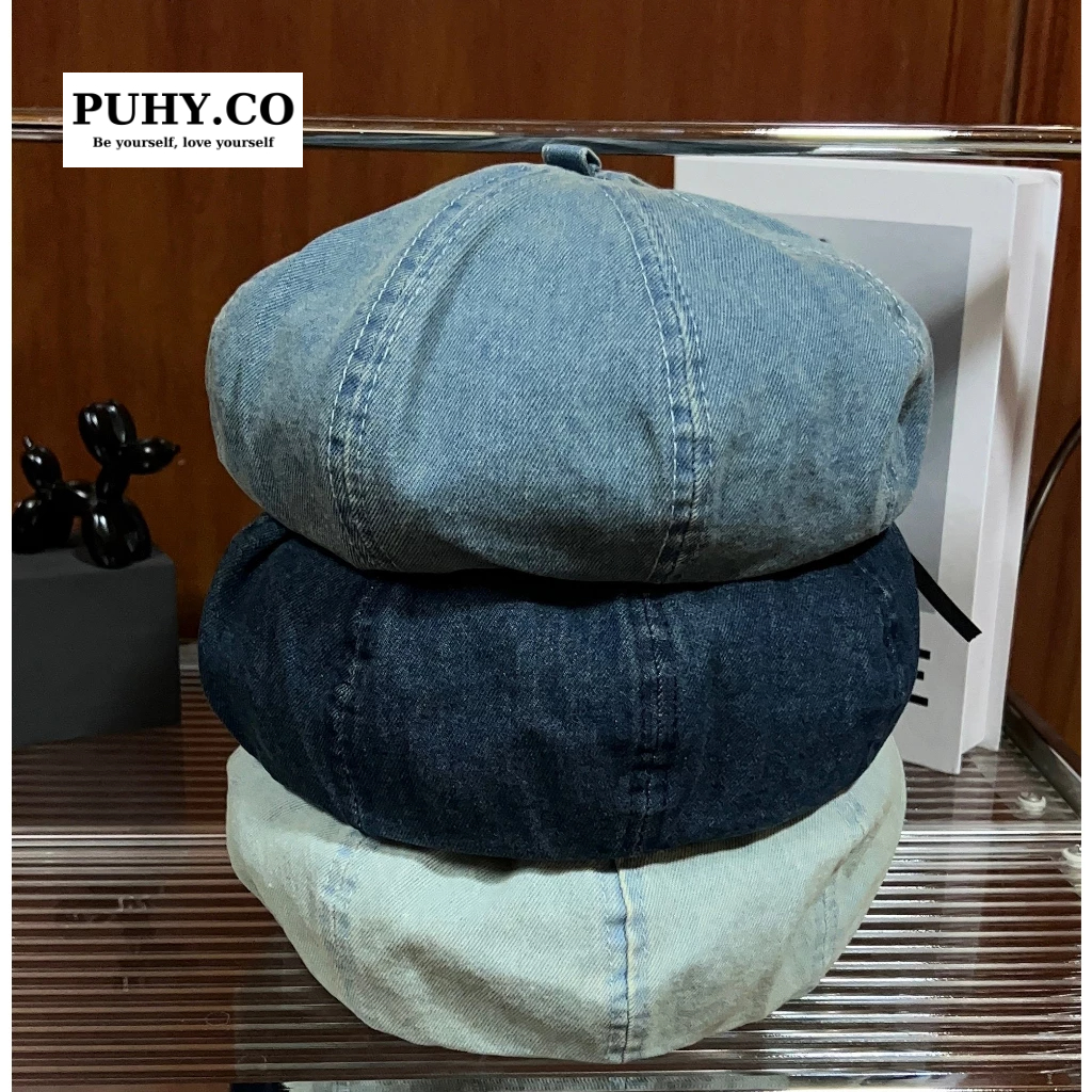 Mũ nồi jean bí ngô siêu xinh - ảnh thật