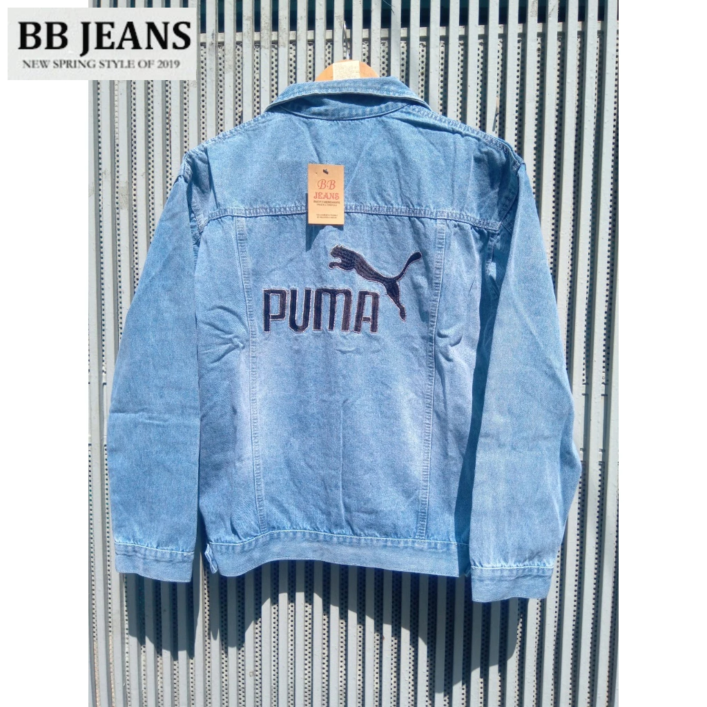 Áo khoác jean nam nữ unisex - áo jean nam xám DD form đẹp BB Jeans