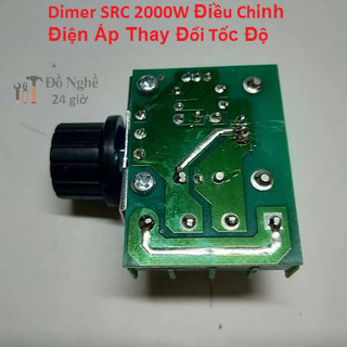 Dimer 2000W 220VAC Điều Chỉnh Điện Áp Thay Đổi Tốc Độ