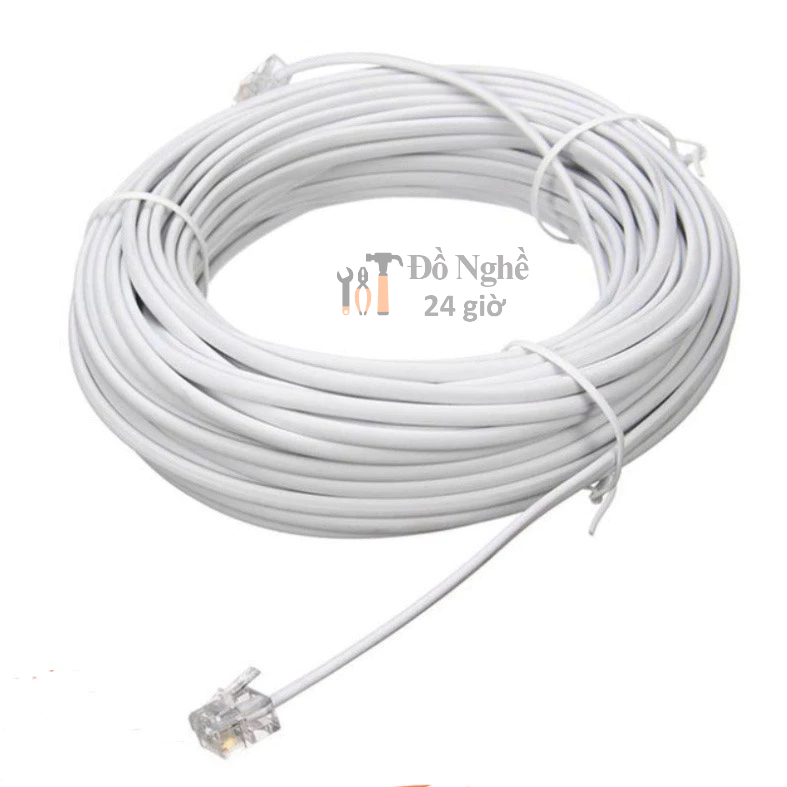 Dây line điện thoại 10 mét