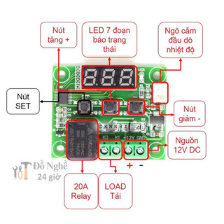 Module Điều Khiển Nhiệt Độ XH-W1209
