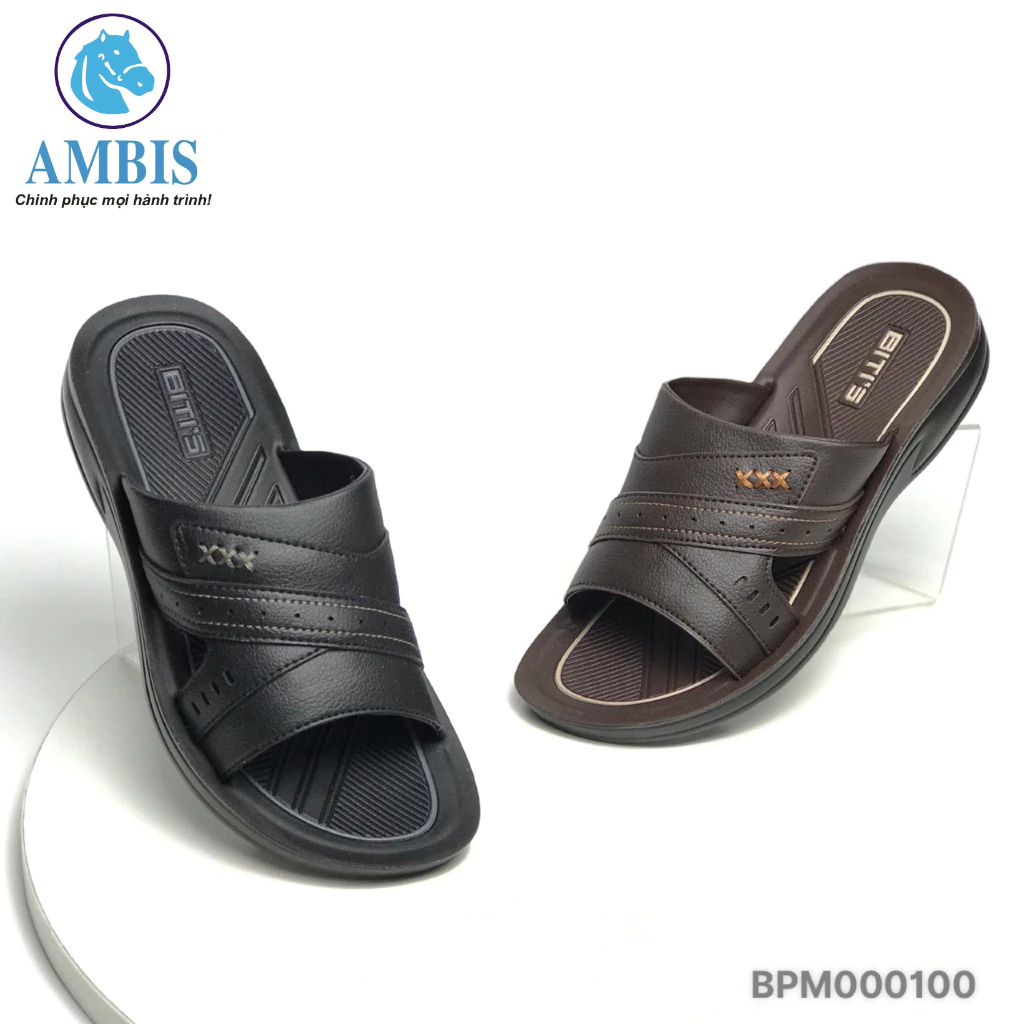 Dép lê nam bản ngang đế đúc liền khối bền BPM000100