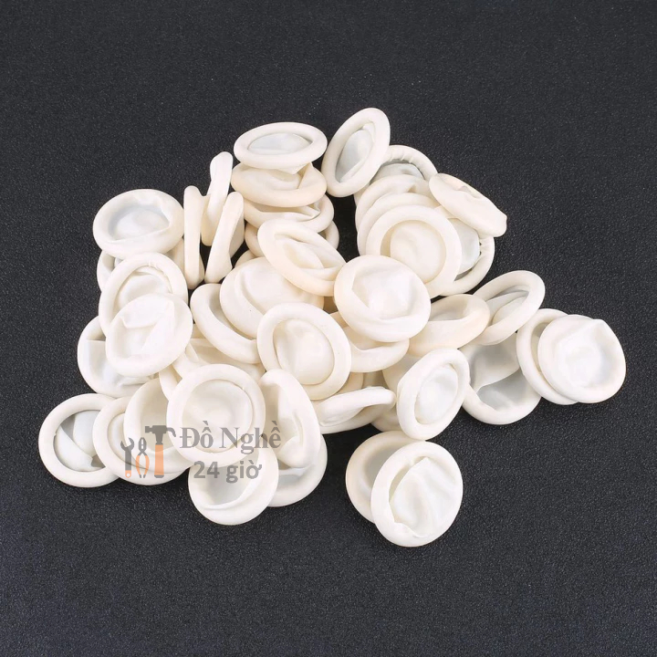 Bộ 100 Bao Ngón Tay Cao Su