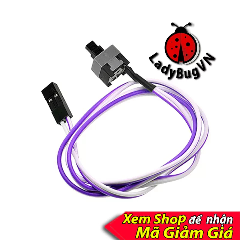 Dây nút bật máy tính pc nút bật máy tính nút bật pc nút bật nguồn pc nút nguồn power switch bật nguồn máy tính pc tắt pc