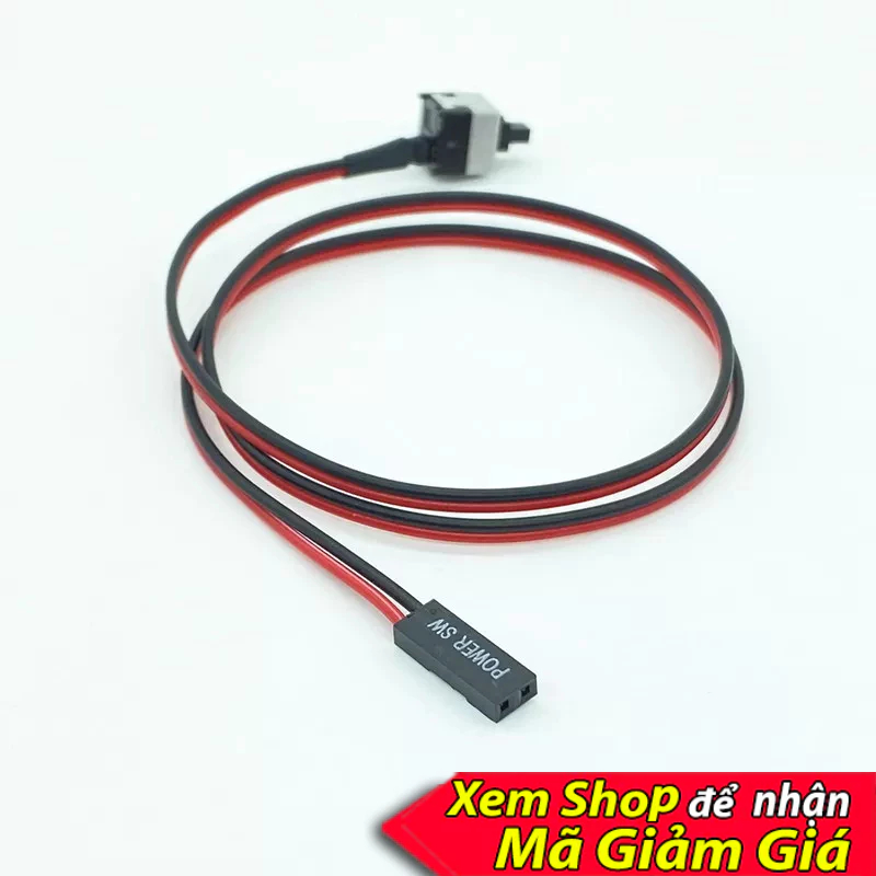 Dây nút bật máy tính pc nút bật máy tính nút bật pc nút bật nguồn pc nút nguồn power switch bật nguồn máy tính pc tắt pc