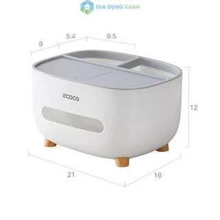 Hộp Giấy Để Bàn, Hộp Để Đồ Đa Năng ECOCO E2009