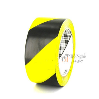 Băng keo dán nền cảnh báo- Băn keo dán phân luồng- Bản rộng 5cm- dài 15mét