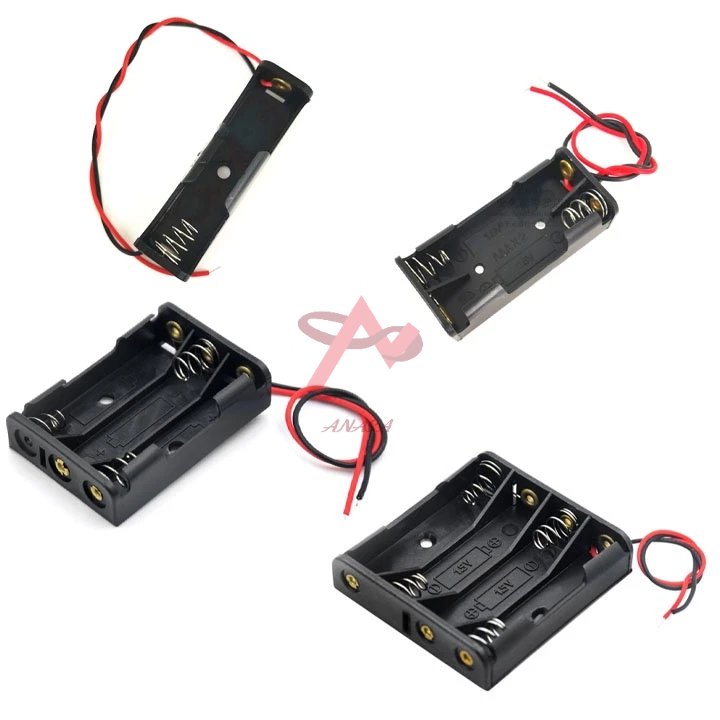 Đế Pin AAA Không Nắp (Đấu Nối Tiếp)