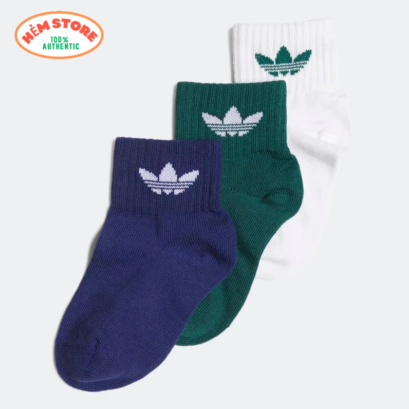 Vớ adidas pack 3 đôi 3 màu H32446