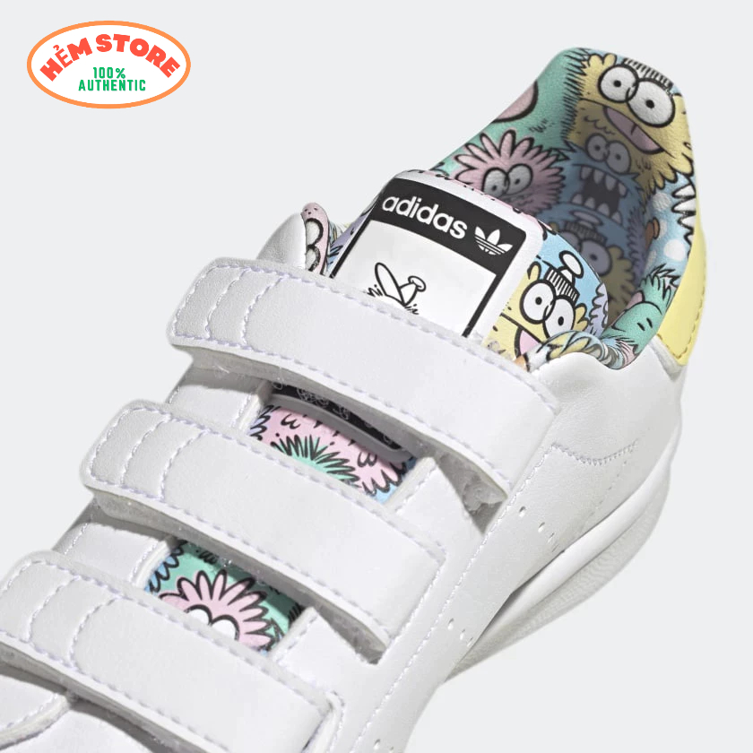 Giày adidas trẻ em Stan Smith X Kevin Lyon H05271