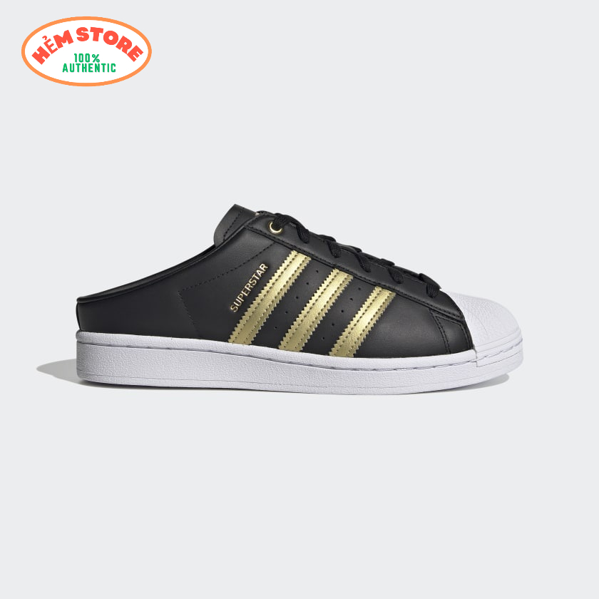 Giày thời trang nữ Mule Superstar FZ2268 - hàng chính hãng