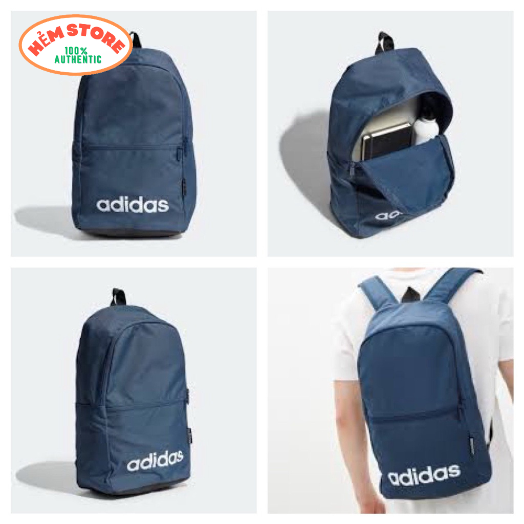 Ba lô thể thao unisex adidas daily linear classic GN2077 - hàng chính hãng