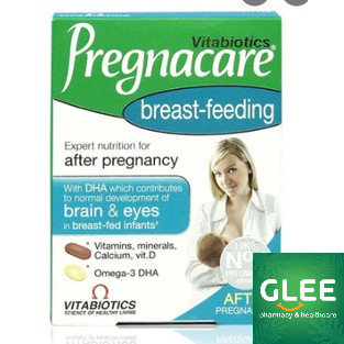 Viên uống lợi sữa Vitabiotics Pregnacare Breast Feeding ( Hàng nhập khẩu chính hãng)