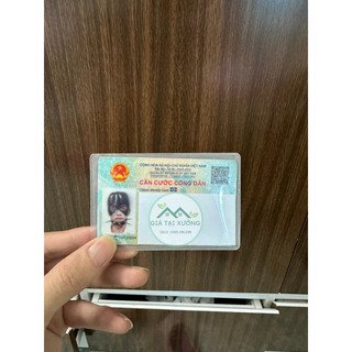 Vỏ bọc thẻ căn cước công dân che mặt