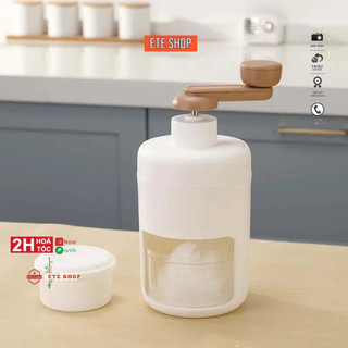 Bào Đá Mini, xay đá tuyết bằng tay Xay Đá Tuyết Quay Bằng Tay, máy làm đá bào quay tay Đa Năng Cho Gia Đình