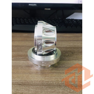 Chén nhôm cnc - chén chân phuộc có chữ ohlins - sáng đẹp