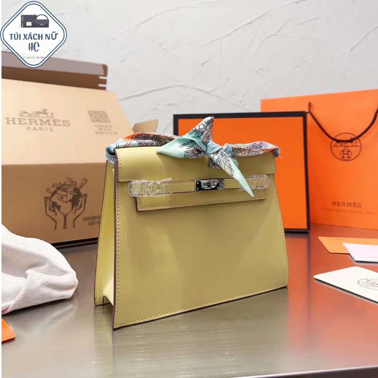 Túi xách chất liệu da nhập khẩu cao cấp chính hãng HERMES Kellydanse