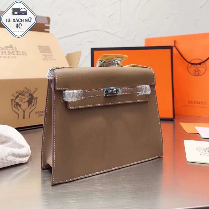 Túi xách chất liệu da nhập khẩu cao cấp chính hãng HERMES Kellydanse