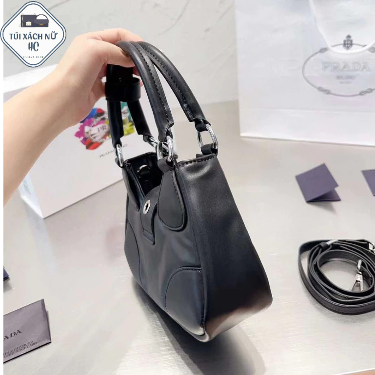 Túi xách chất liệu da nhập khẩu chính hãng thương hiệu Prada cao cấp