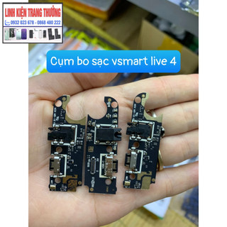 Cụm bo sạc điện thoại vsmart live 4-zin