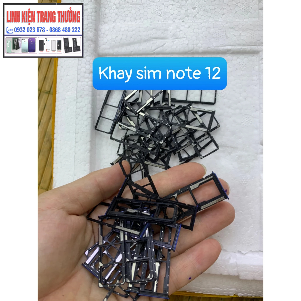 Khay sim điện thoại redmi note 12-4g