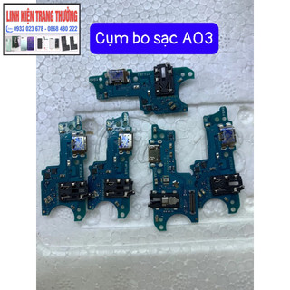 Cụm bo sạc điện thoại sam sung a03-zin