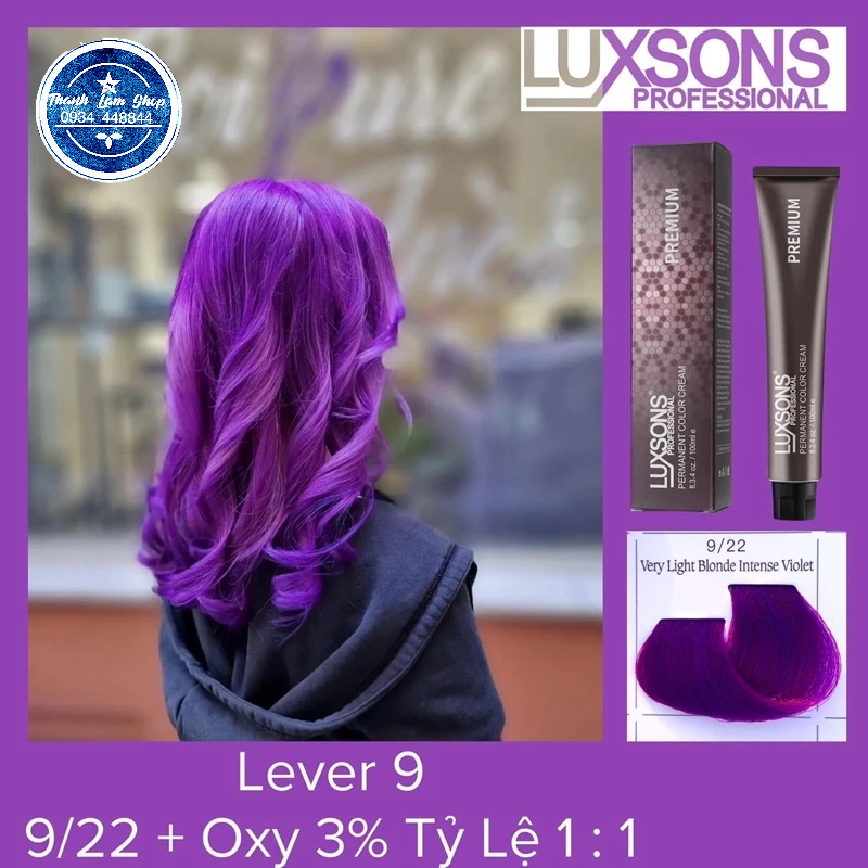 Nhuộm Luxsons Cao Cấp Luxsons Hair Color Cream