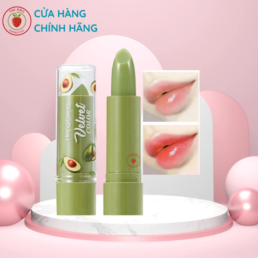 Son Dưỡng Môi Trái Bơ THỊ DÂU Màu Hồng Tự Nhiên Làm Mềm Và Căng Bóng Môi DM01