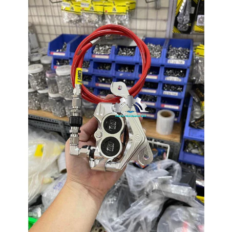 👉 SALE OFF 7️⃣5️⃣% ⭐ Heo Dầu 81 CNC 4piss Thailand 📌 Kèm Pad nhôm cnc cho các dòng xe