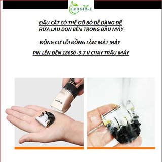 Tông đơ cắt tóc chuyên nghiệp đủ phụ kiện