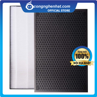 Set màng lọc hepa + carbon sharp fz-d50hf+fz-f50df - hàng nội địa nhật - mới 100%