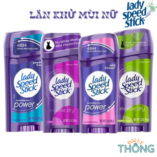 Lăn nách nữ dạng sáp lady speed stick powder fresh 65g lăn khử mùi hôi nách