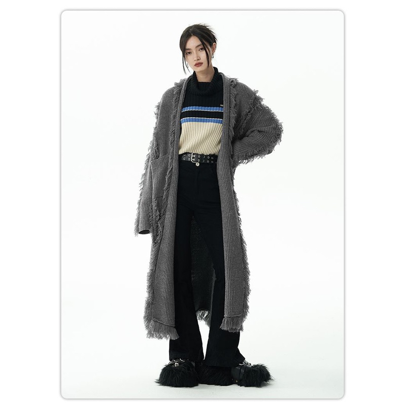 Áo khoác CARDIGAN chất len dáng dài Hàn Quốc