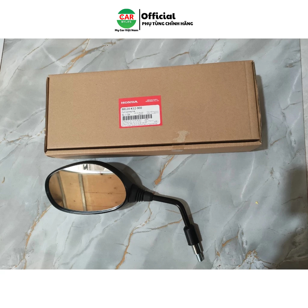 Gương bên trái - kính chiếu hậu HONDA LEAD125 . 88120K12900
