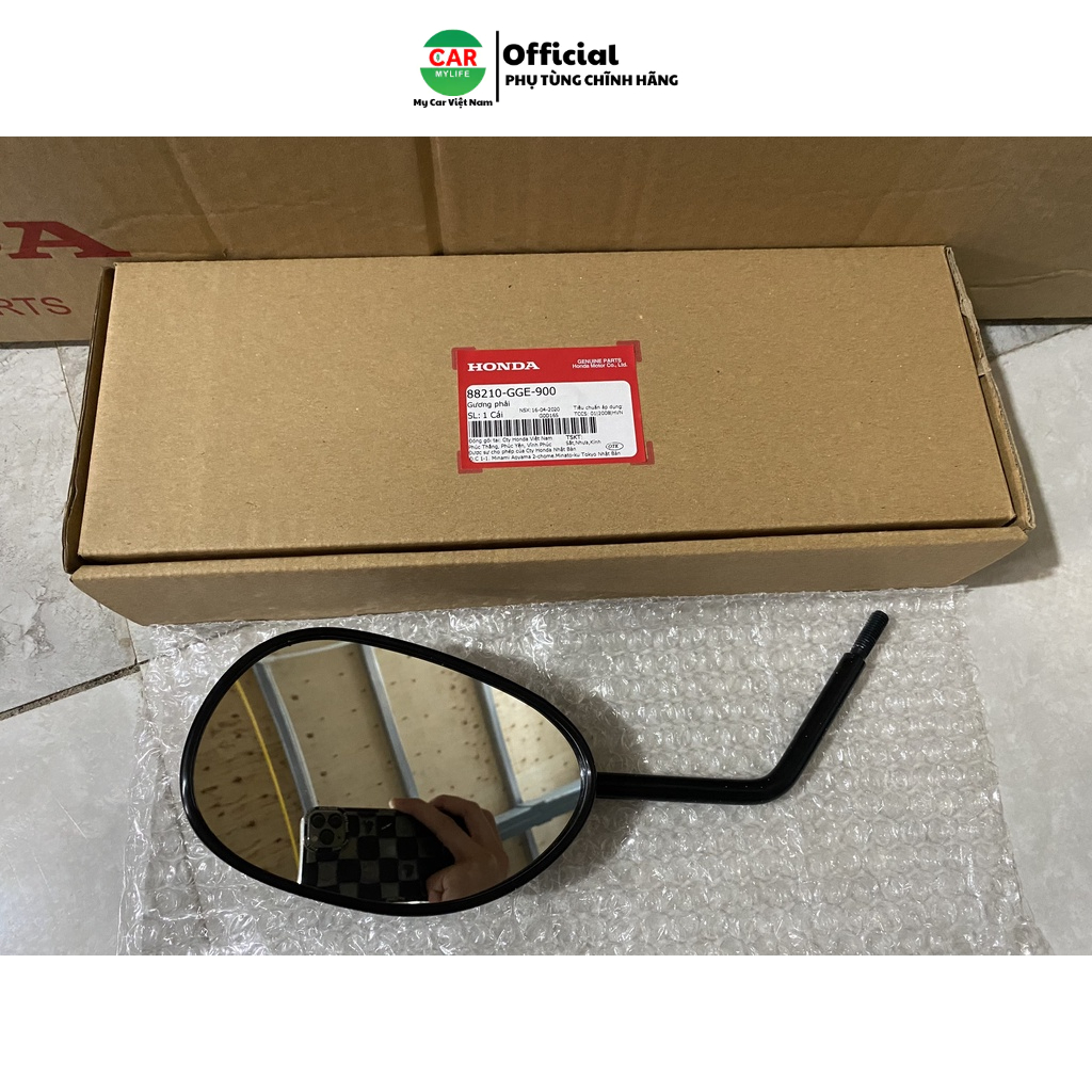 Gương bên phải - kính chiếu hậu HONDA LEAD 110 Cũ năm 2009-2011-2012. 88210GGE900