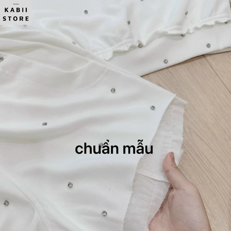 Sét áo đá miumiu dài tayy mix sooc, chất da cá chéo chuẩn mịn mát đủ size S M L